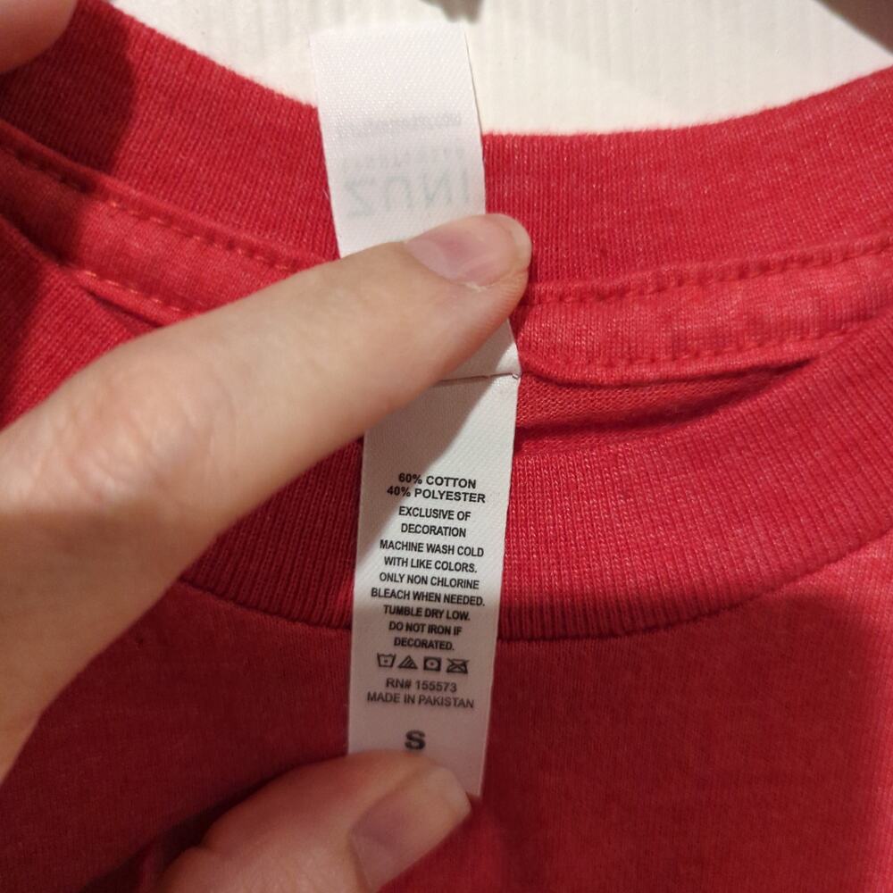 Greetings from Upside Down T-shirt, NWOT, S - Picture 4 of 5